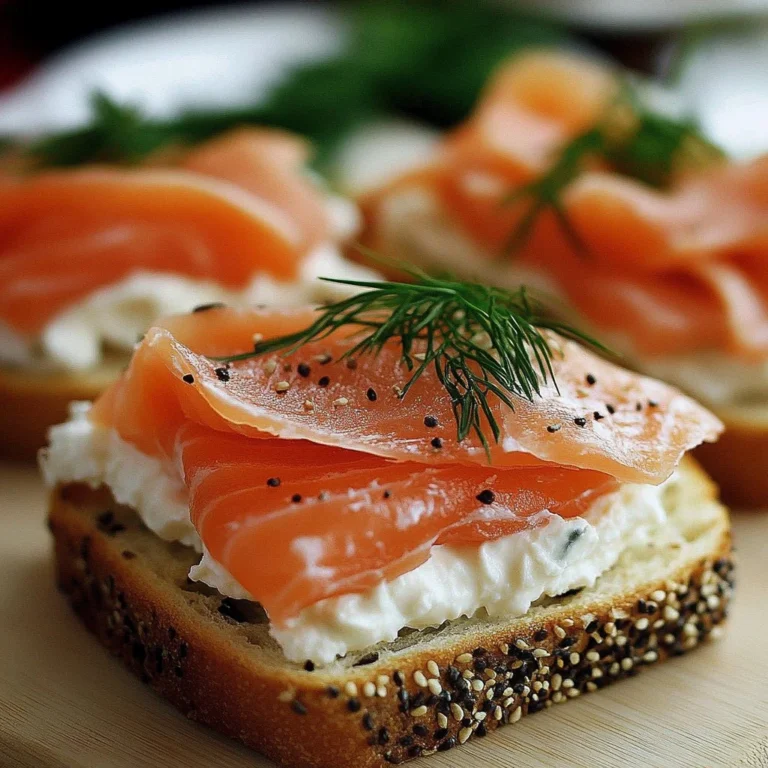 Smoked salmon cream cheese tea sandwiches on a platter