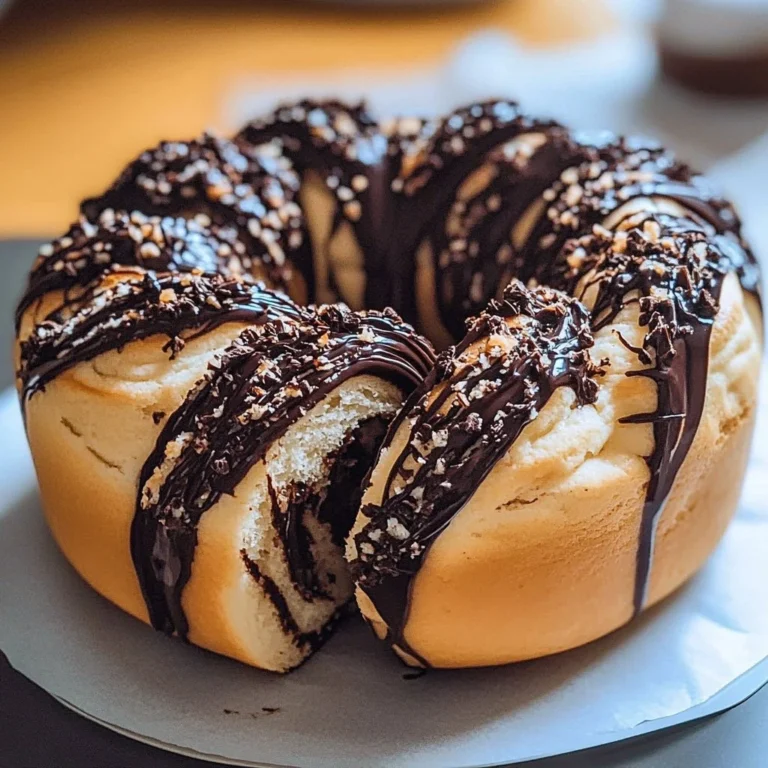 Homemade chocolate babka swirled with rich chocolate filling