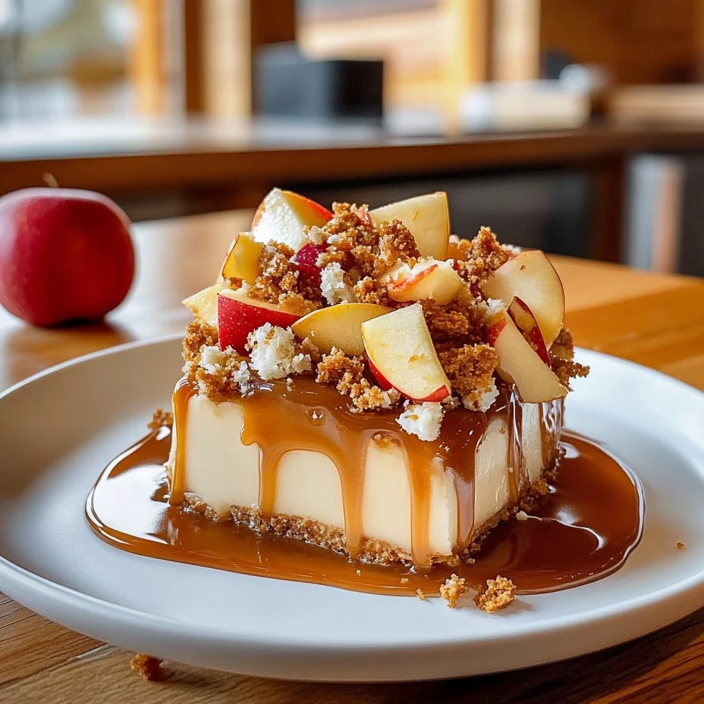 Delicious easy caramel apple dip served with fresh apple slices