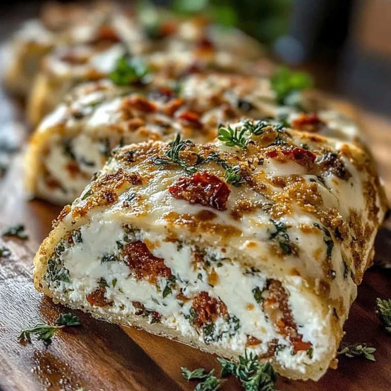 Italian Cream Cheese Log served as an appetizer with herbs and spices