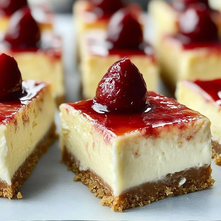 Delicious Philadelphia cheesecake bars on a platter ready to serve.