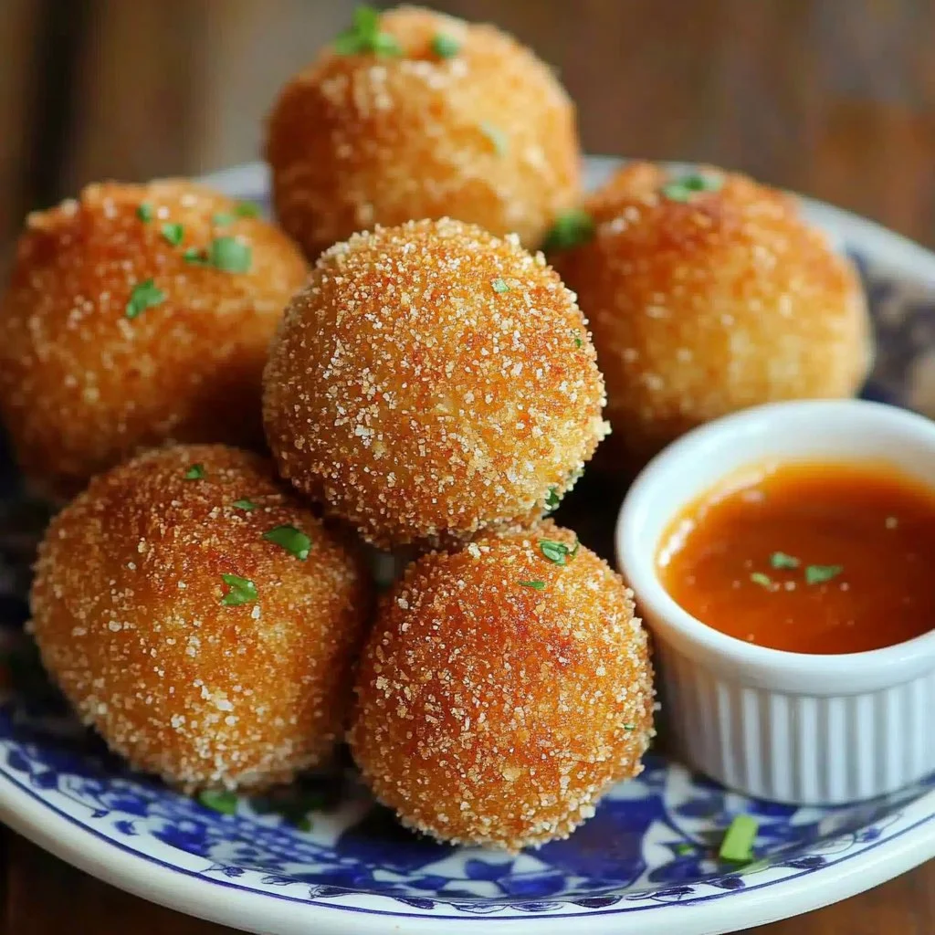 Delicious Birria Bombs topped with melted cheese and served with consome