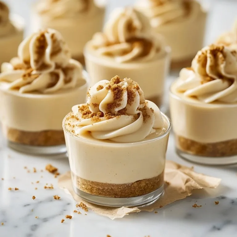 Delicious eggnog mousse cups topped with whipped cream and nutmeg