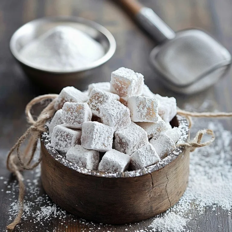 Delicious Muddy Buddies snack mix with chocolate and peanut butter