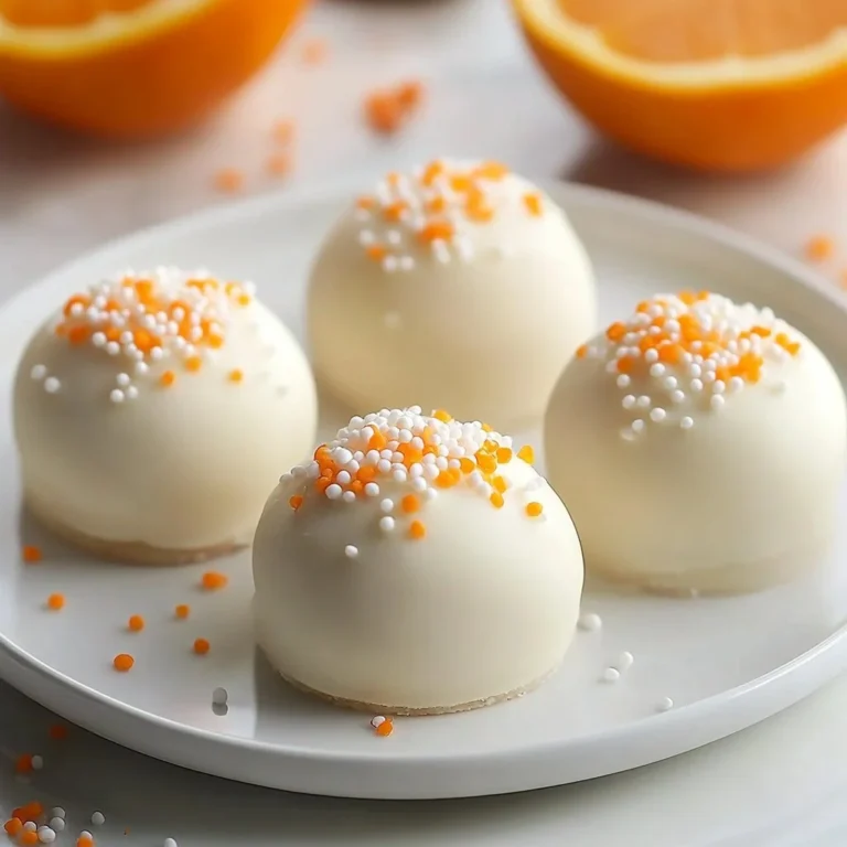 Delicious homemade orange truffles with chocolate coating and orange zest