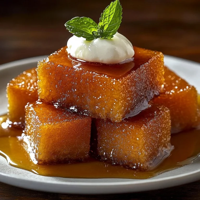 Delicious honey butter cornbread with sweet potato served in a rustic dish