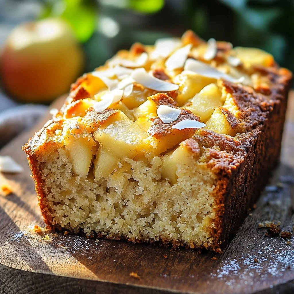 Delicious Tropical Bliss Hawaiian Banana Bread with pineapple, coconut, and macadamia nuts.