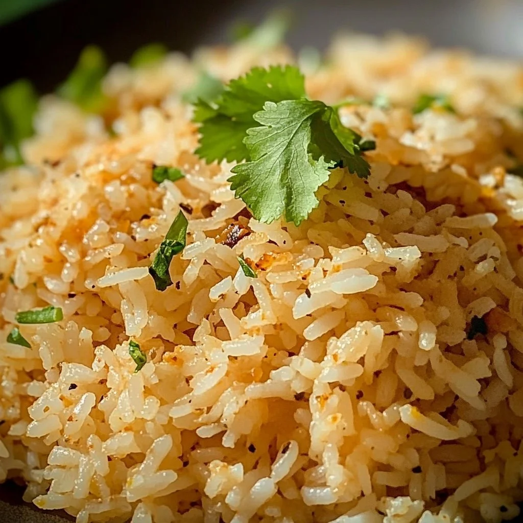 Delicious Chili Oil Fried Garlic Rice with crispy fried garlic and chili oil