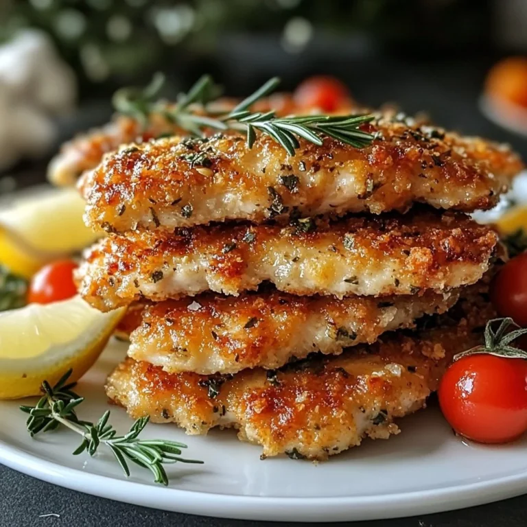 Delicious Mediterranean Chicken Tenders served with fresh herbs and spices.