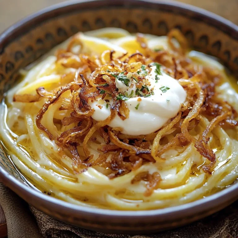 Delicious Persian noodle soup recipe - Ash Reshteh with fresh herbs and noodles